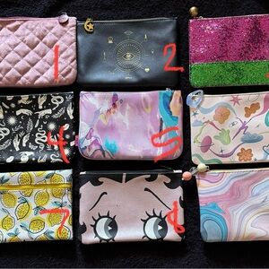 Three for $10 Ipsy Cosmetic Bags
